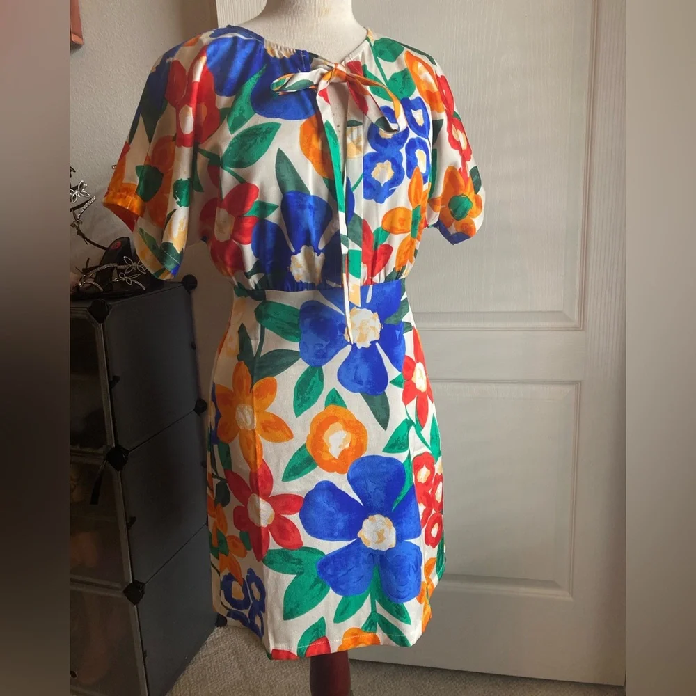 Floral Multicolor Dress - Picture 1 of 4